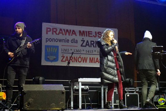 Nadanie praw miejskich dla Żarnowa podczas Sylwestra 2023