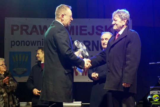 Nadanie praw miejskich dla Żarnowa podczas Sylwestra 2023