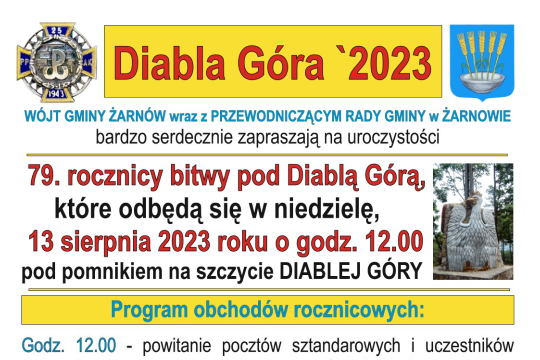 Plakat Diabla Góra 2023