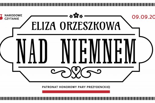 Plakat Narodowe Czytanie 2023