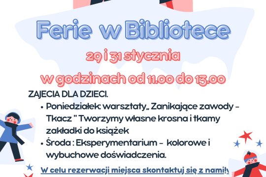 Ferie w Bibliotece 2024