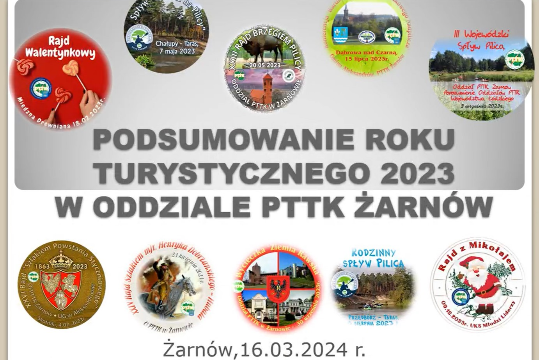 Prezentacja PTTK w Żarnowie w 2023 roku