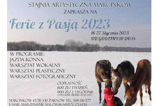 Ferie z pasją 2023