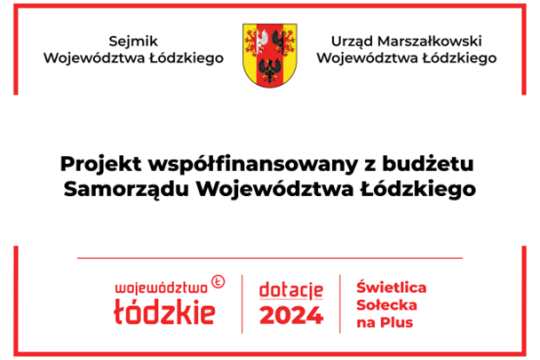 Projekt współfinansowany z budżetu Samorządu Województwa Łódzkiego