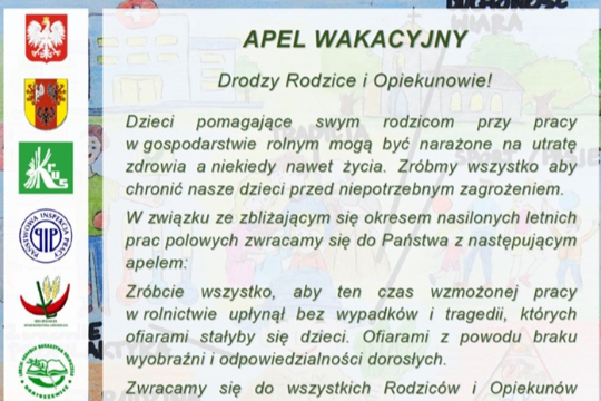 Apel wakacyjny