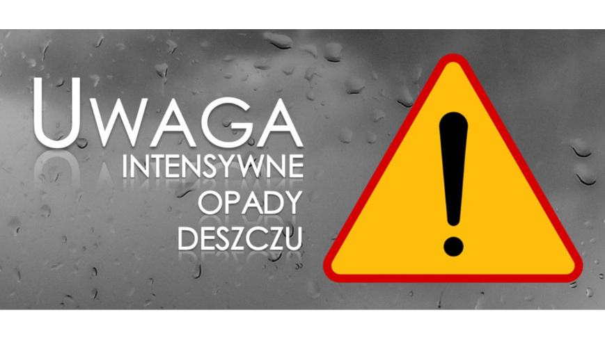 Intensywne opady deszczu