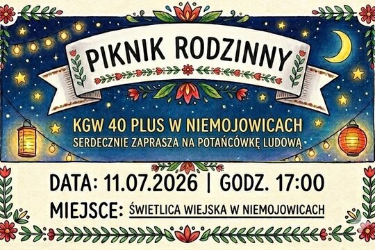 Piknik, Niemojowice `2026