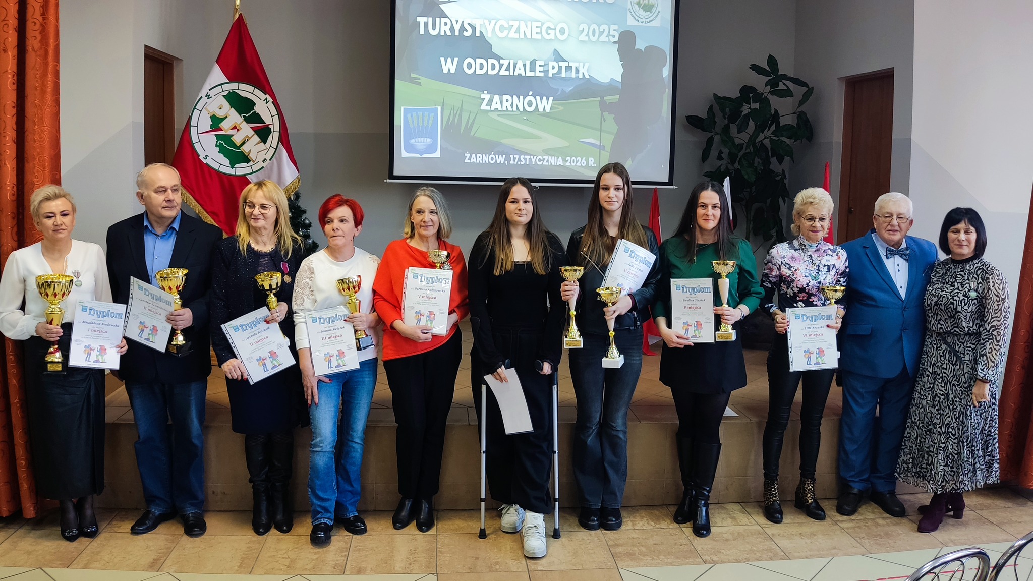 Podsumowanie roku turystycznego `2025 w Oddziale PTTK Żarnów